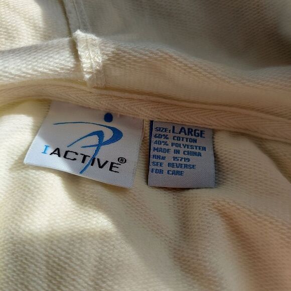 Iactive Light Weight Zip Up Hoodie NWT Size Large - Picture 6 of 6